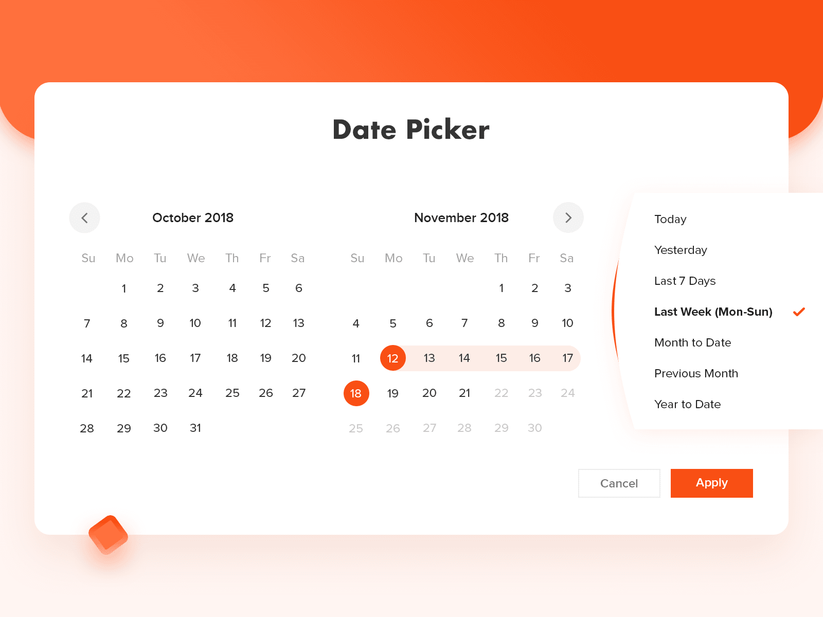 Show the Date picker on TextField in flutter